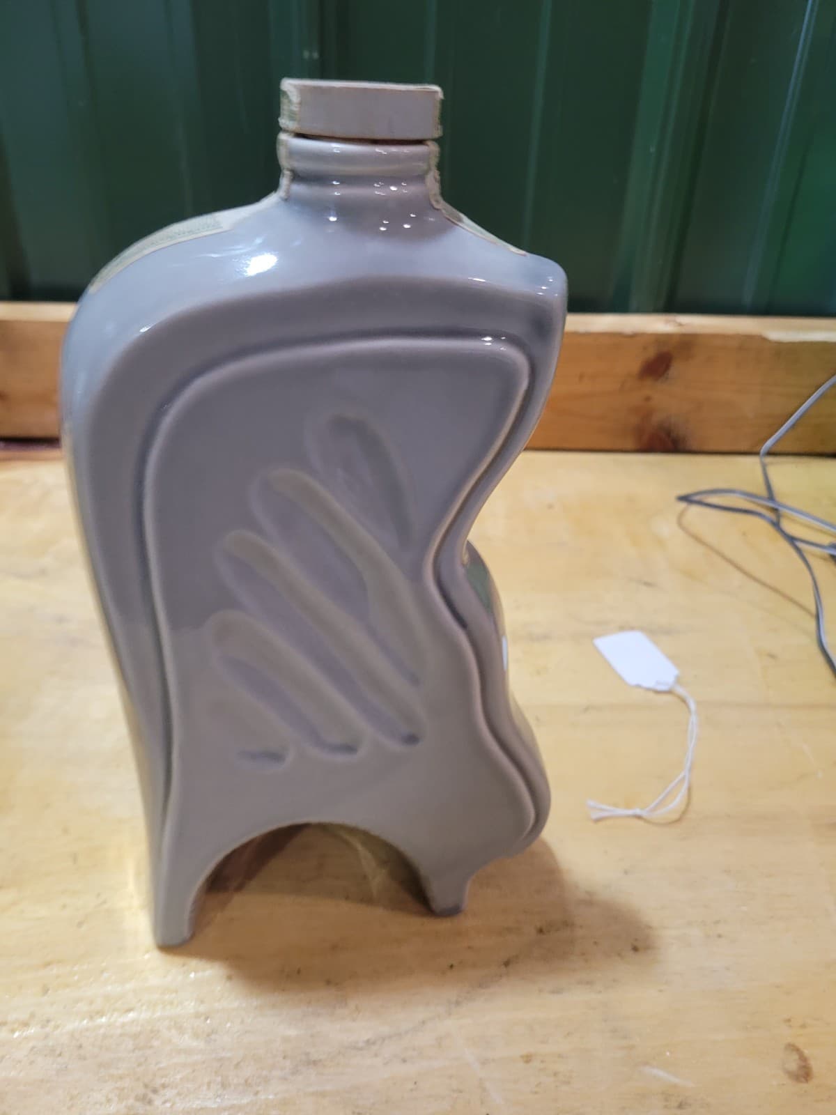 Vintage Jim Beam Horse Head Ceramic Whiskey Decanter – Empty Collectible Bottle - Thumbnail 2