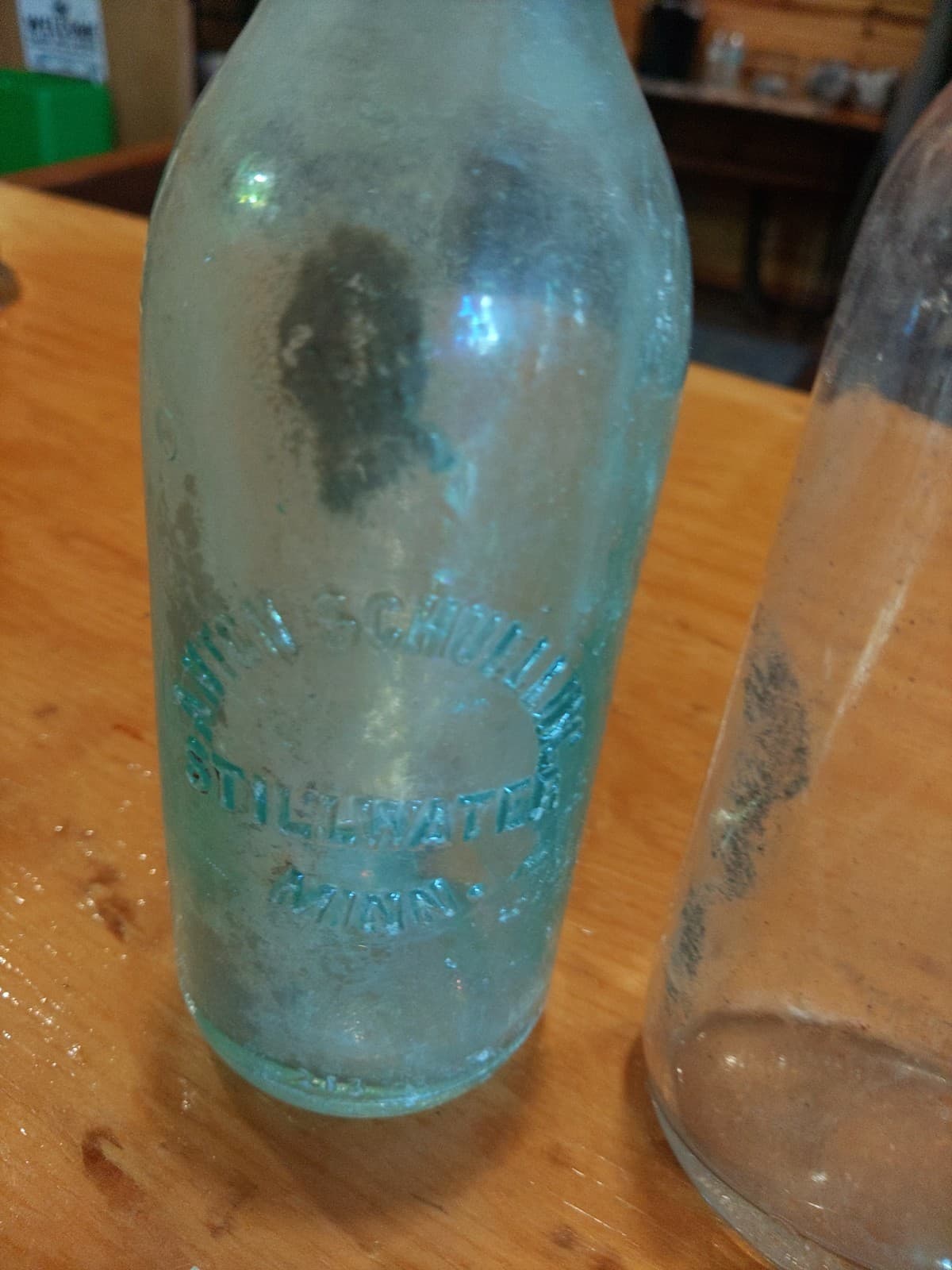 Antique Embossed Glass Bottle Lot – Stillwater, MN, House of Three Sons & Kolo B - Thumbnail 2