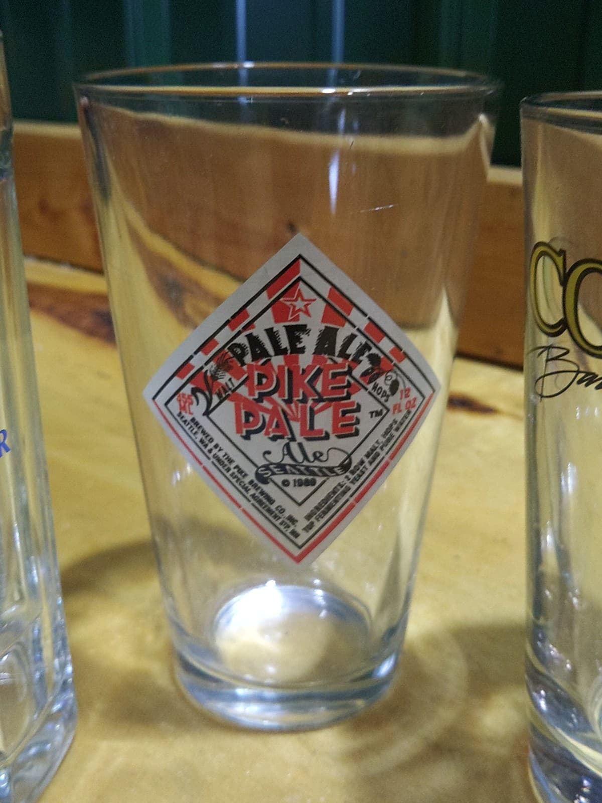 Vintage Promotional Beer Glasses, Mixed Lot of 4 - Thumbnail 3