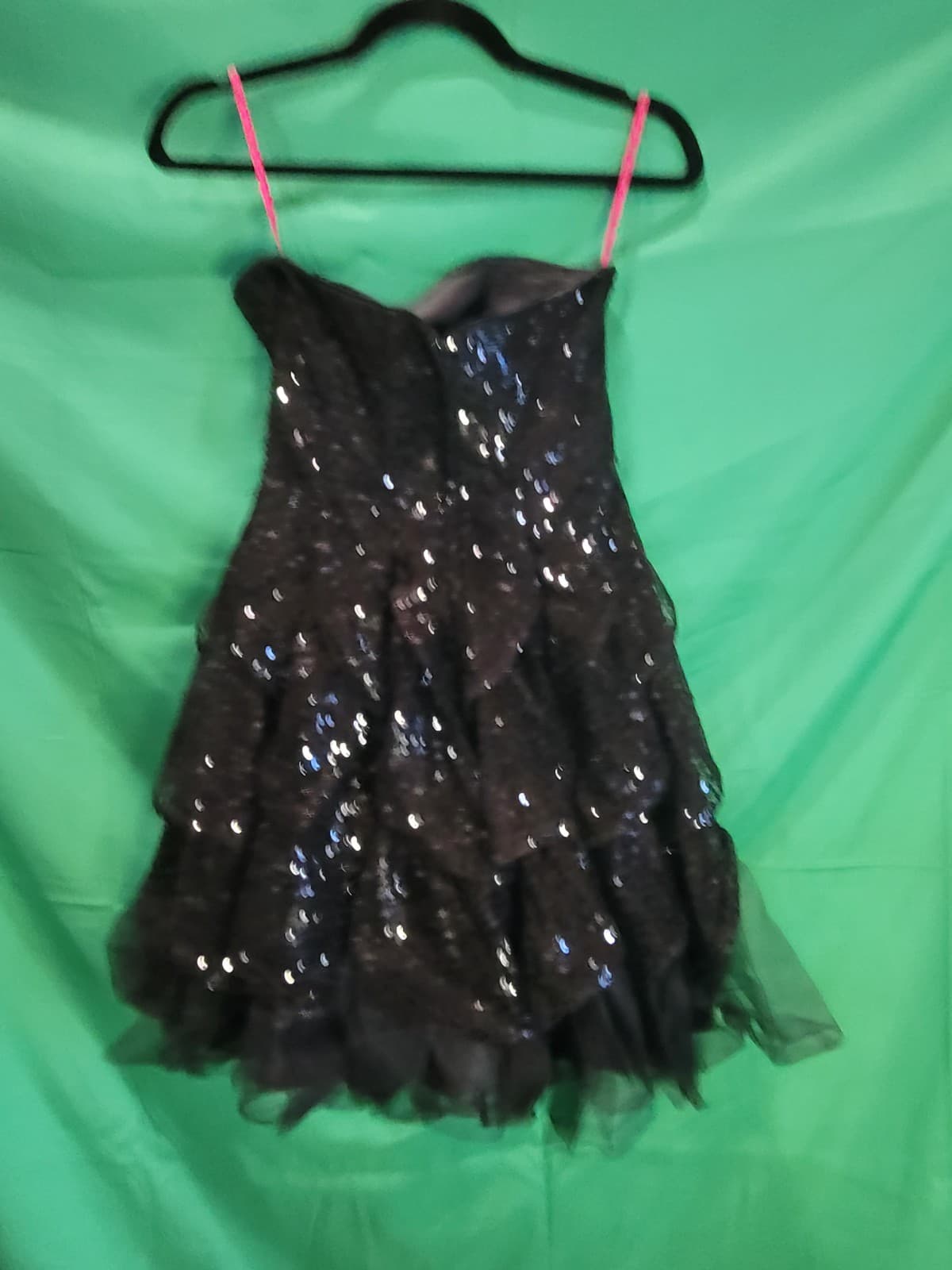 Betsey Johnson Black Sequin Party Dress – Size 0 - Thumbnail 6