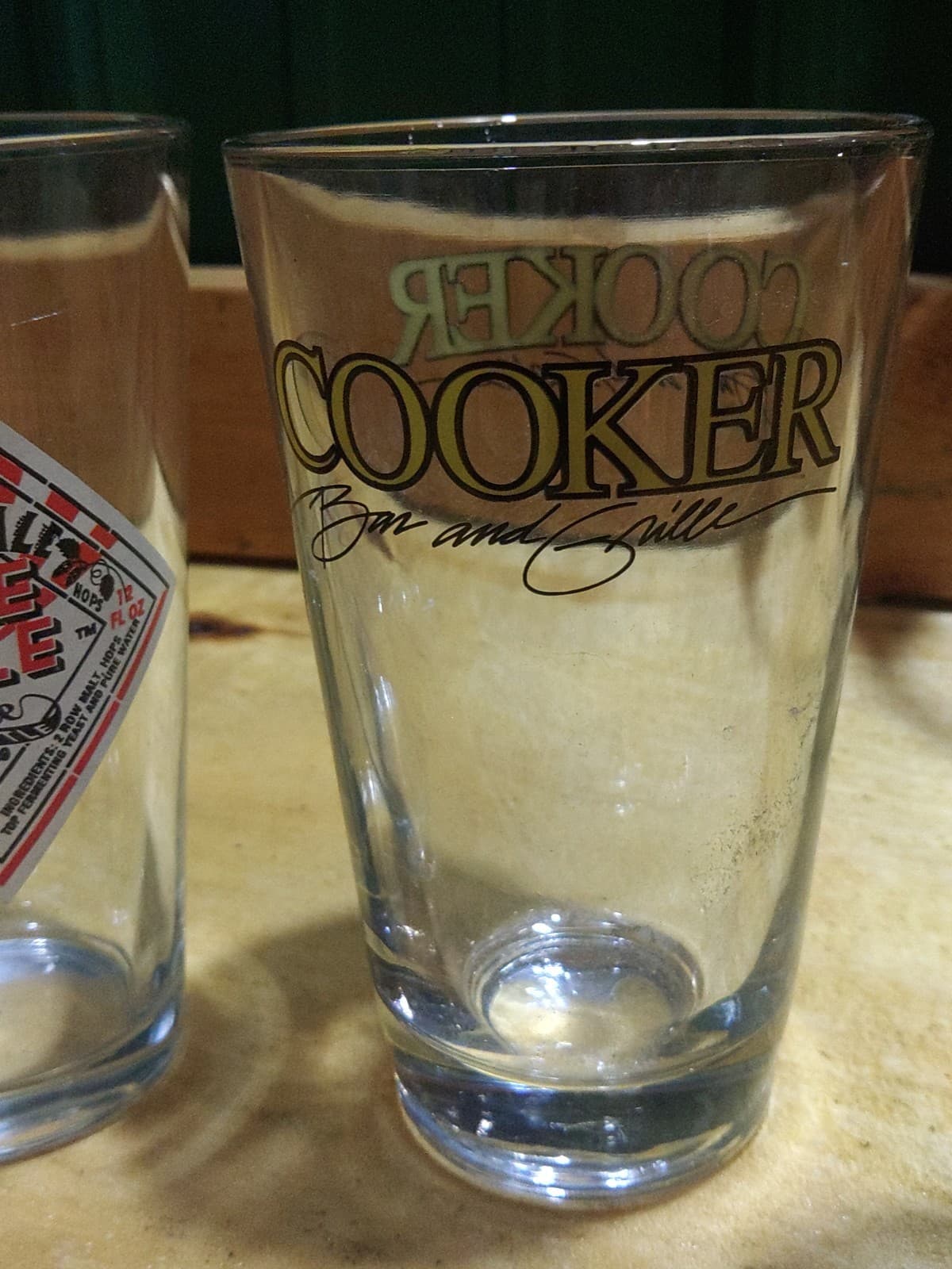 Vintage Promotional Beer Glasses, Mixed Lot of 4 - Thumbnail 4
