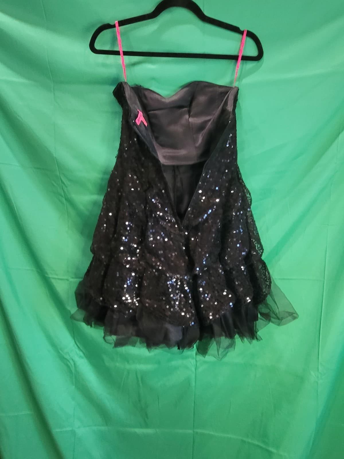 Betsey Johnson Black Sequin Party Dress – Size 0 - Thumbnail 5