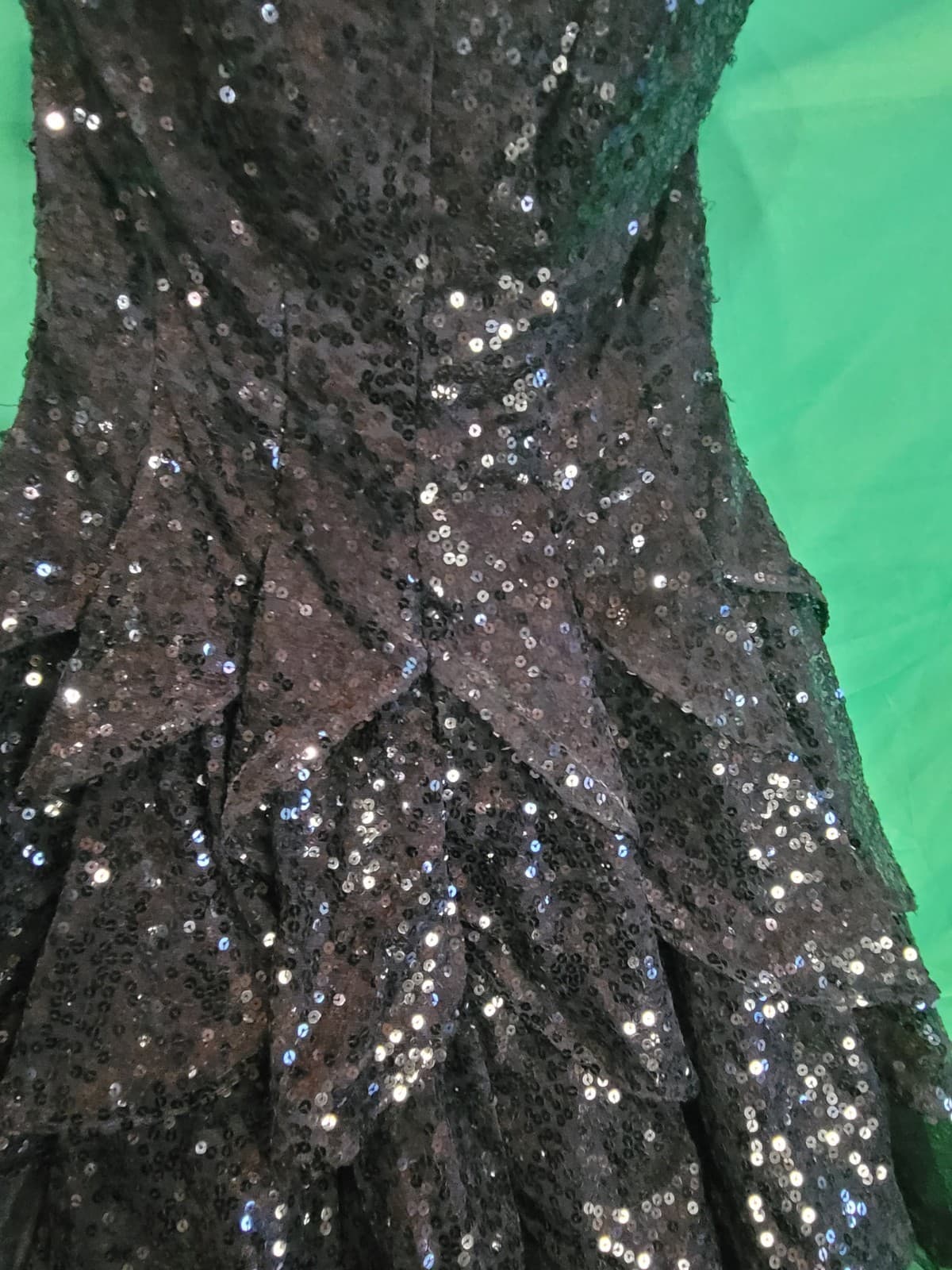 Betsey Johnson Black Sequin Party Dress – Size 0 - Thumbnail 3