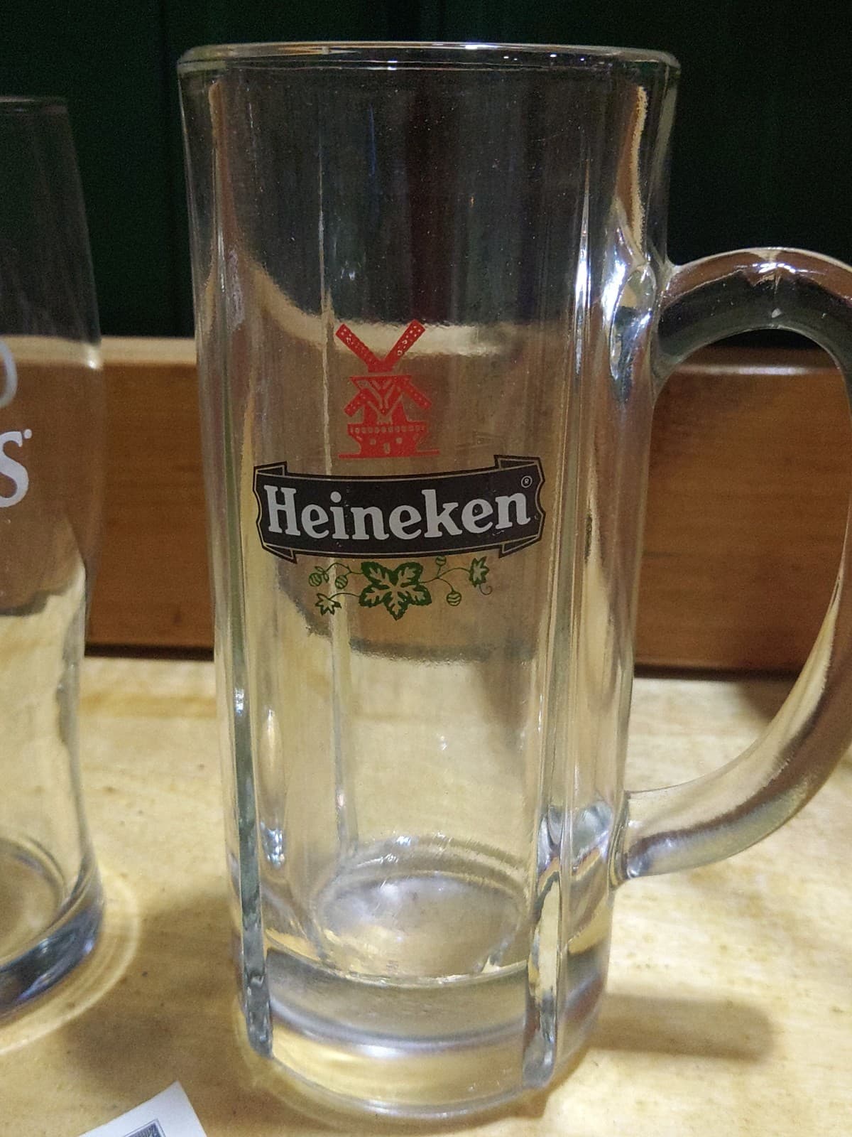 Branded Beer Mugs and Glass, Mix Set of 4 - Thumbnail 5