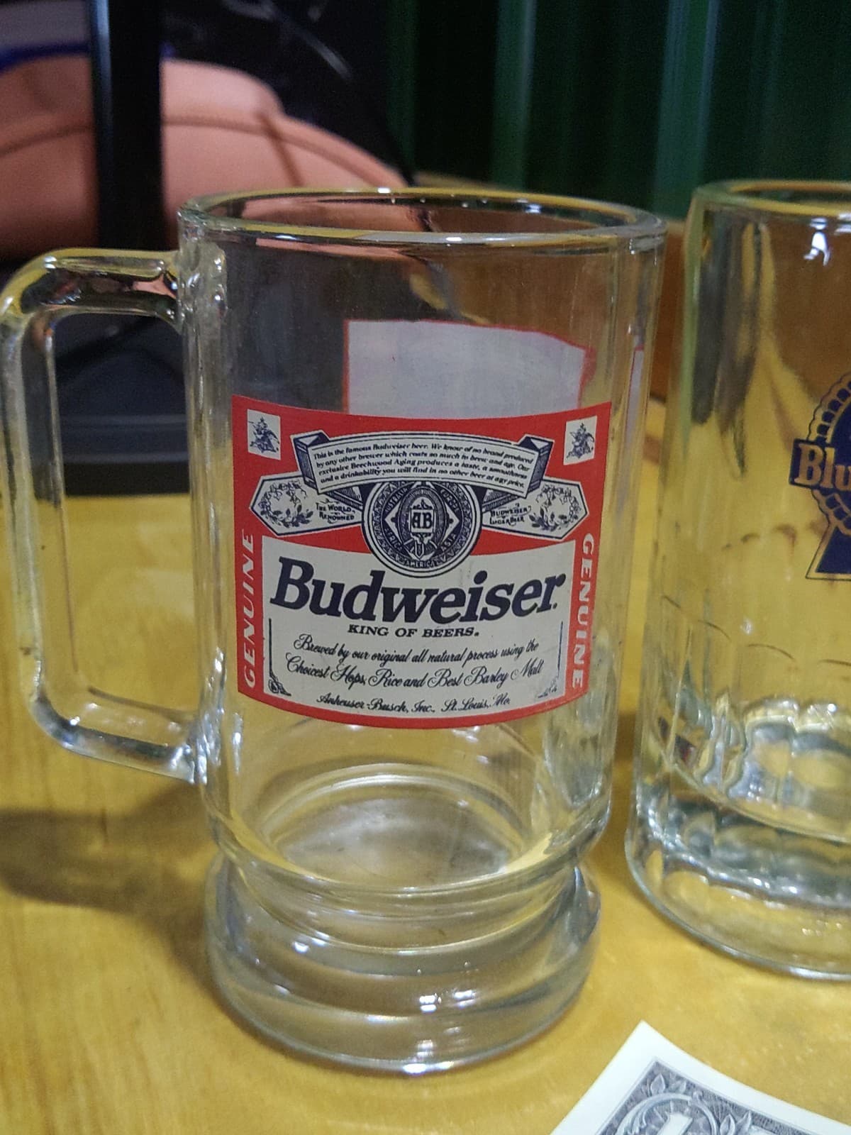 Branded Beer Mugs and Glass, Mix Set of 4 - Thumbnail 2