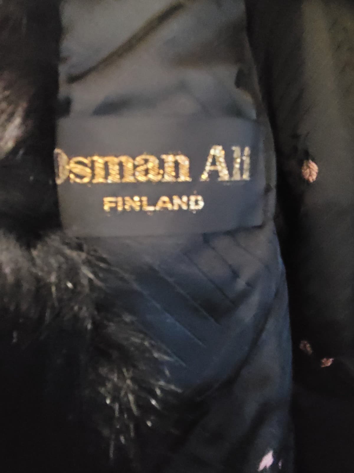 Vintage Genuine Black Fox Fur Coat – Kosman Ali Finland – Women's Luxury Fur - Thumbnail 4