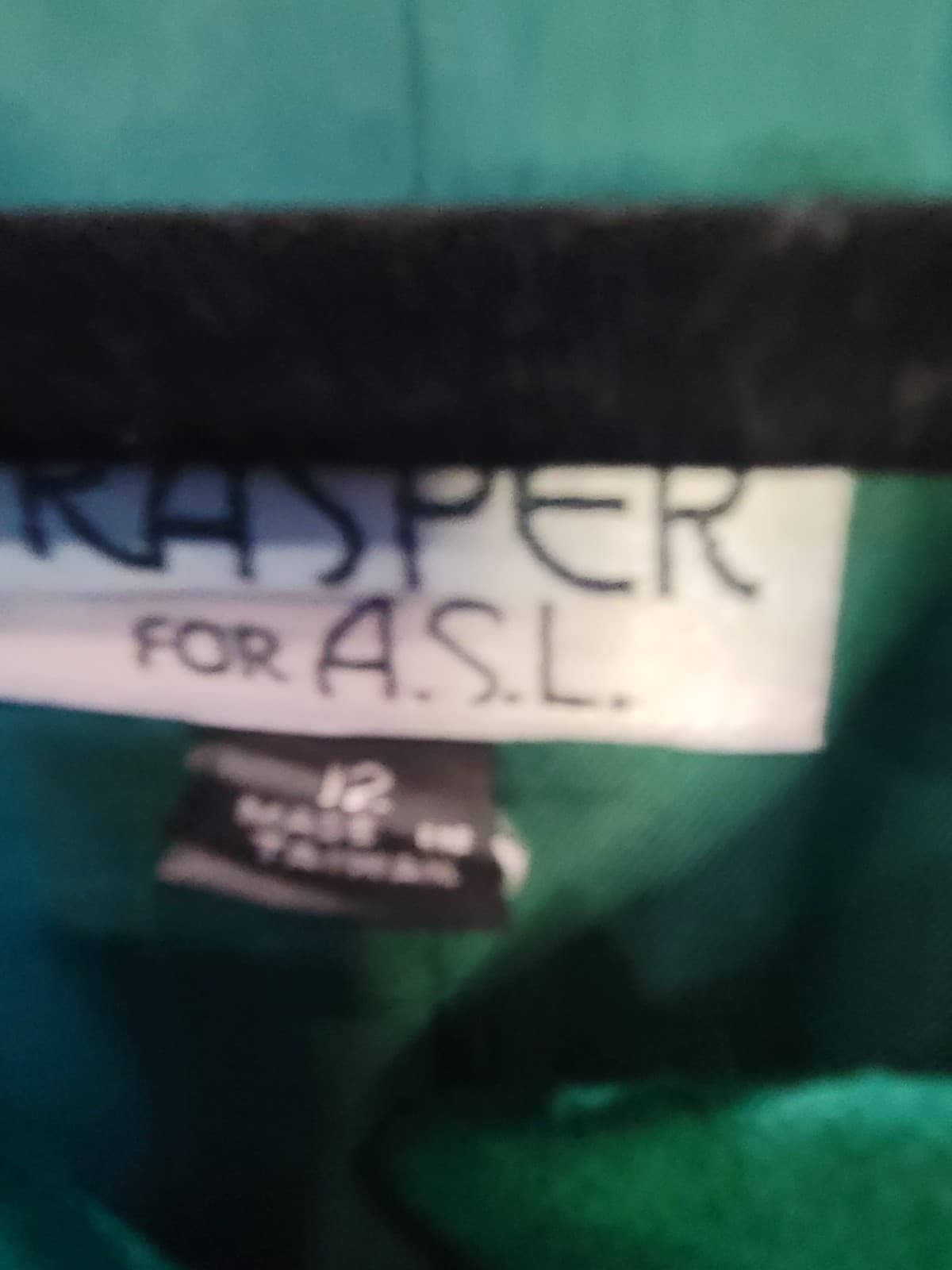 : Vintage Rasper for A.S.L. Emerald Green Double-Breasted Dress - Thumbnail 6