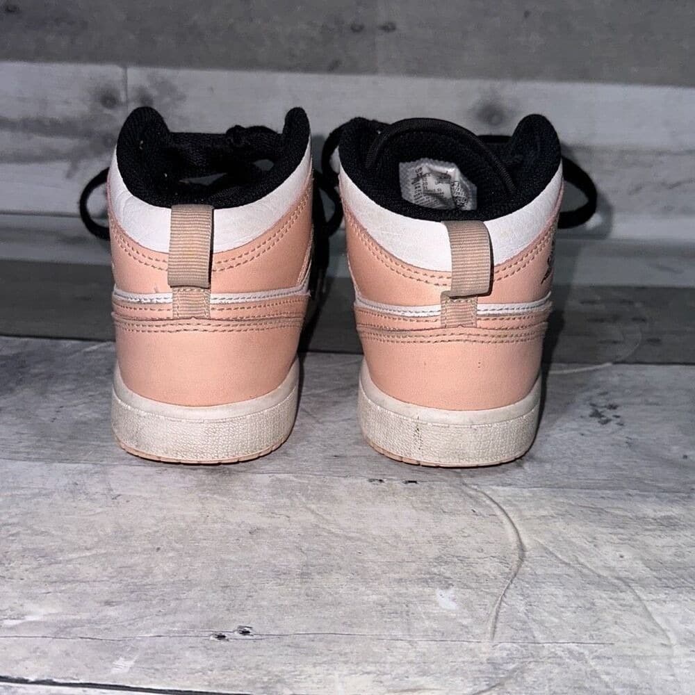 Air Jordan 1 Mid 'Crimson Tint' 640734-133 Sz 1Y - Thumbnail 4