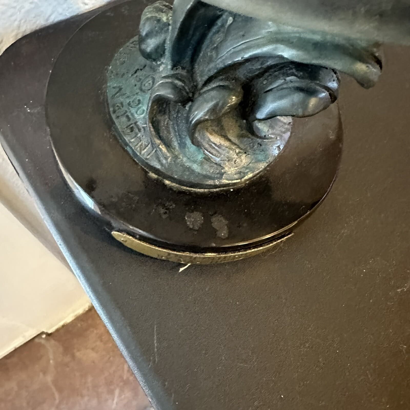 Dolphins By Max Turner Bronze Statue Mario F. Nardini 1992 - Thumbnail 5