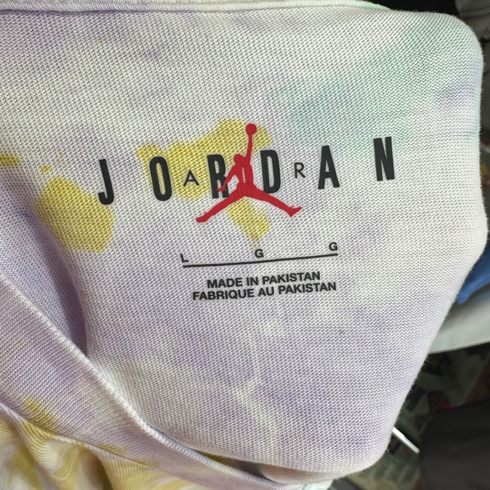 Air Jordan Men's Sport DNA '85 Retro 1 Tie Dye T-Shirt Sz LARGE RETAIL $50 - Thumbnail 6
