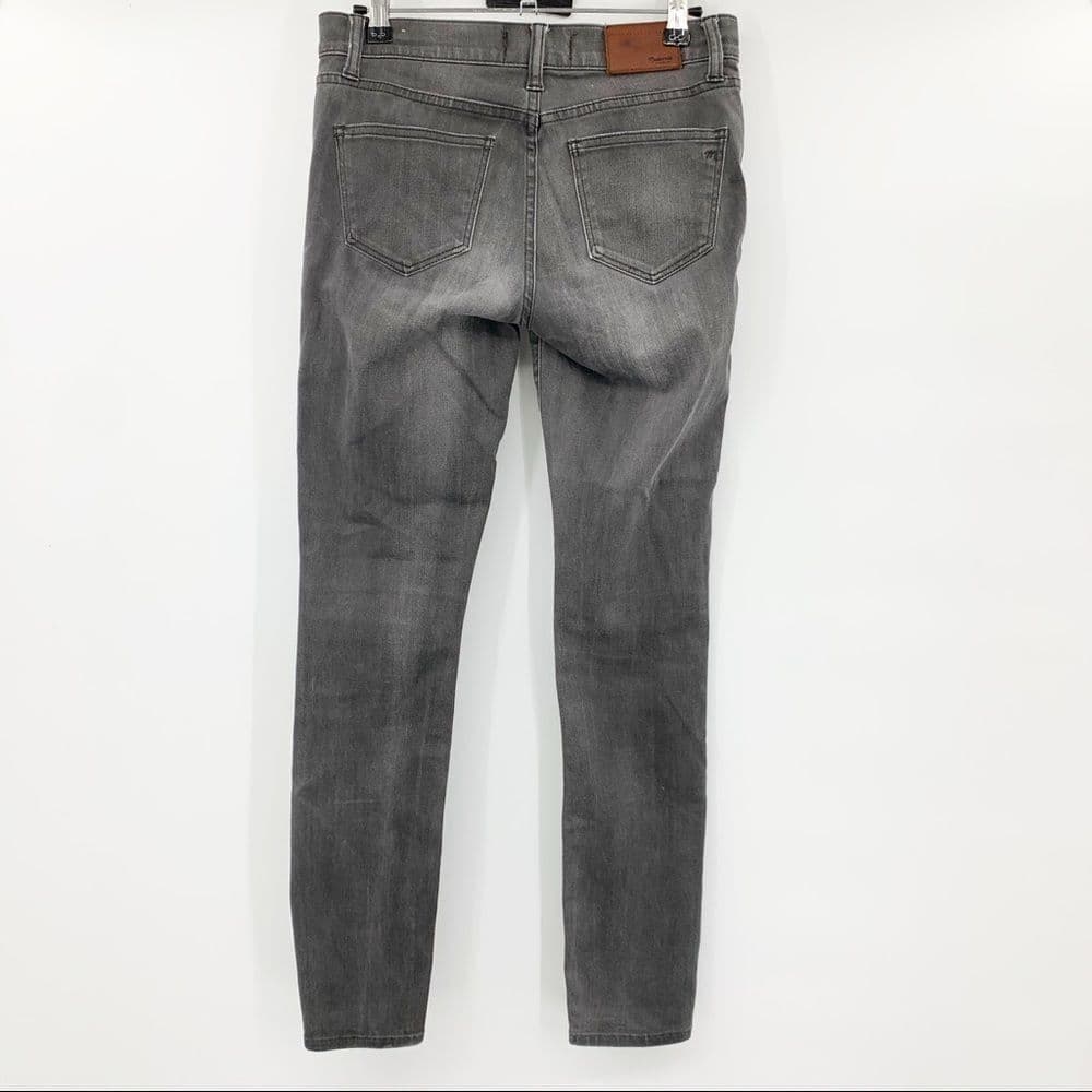 Madewell Skinny Skinny Gray Denim Sz 26‎ - Thumbnail 2