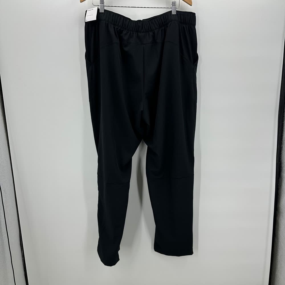 Nike Golf‎ Pants Loose Fit Lightweight Black Athletic Zip Pockets Extra Large - Thumbnail 3