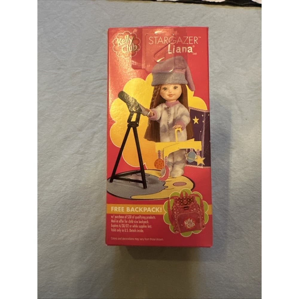 Mattel 2001 Kelly Club Star Gazer Liana Barbie Doll - Thumbnail 2