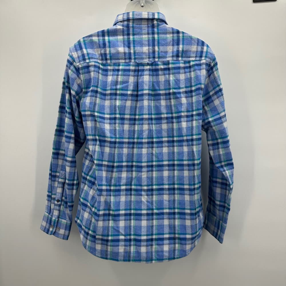 Tommy Bahama Men's Lei'd Back Flannel Shirt Jacket In Mountain Bluebell Sz M NWT - Thumbnail 2