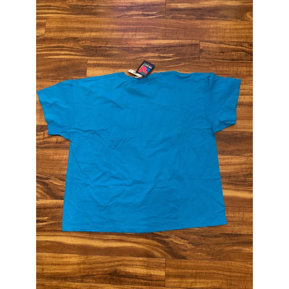 Vintage Mickey Unlimited Pop Art T-Shirt Blue Disney Mickey Mouse 3X NWT - Thumbnail 5