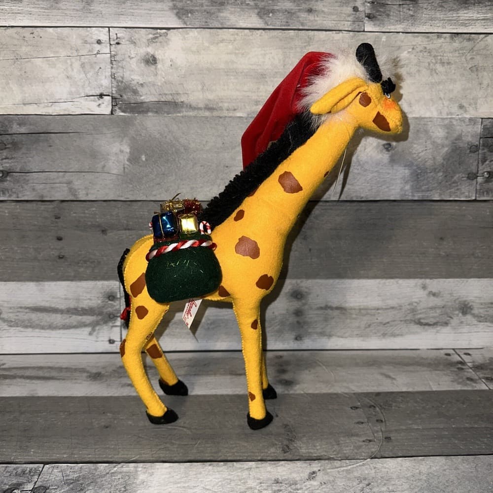 ANNALEE 2005 15" CHRISTMAS GIRAFFE WITH GIFTS! 809605 LARGE &‎ COLORFUL! - Thumbnail 4