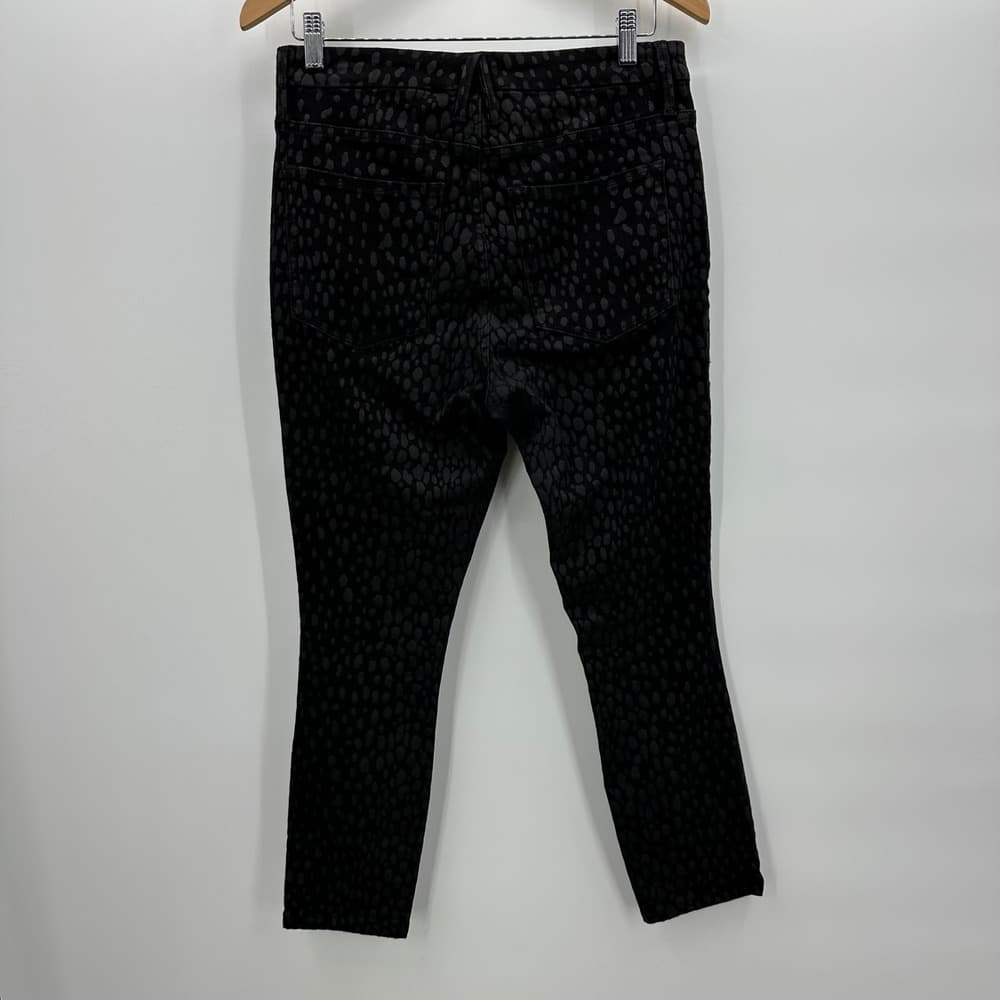 Good American Good Legs Crop Sz 10/30 Pattern Denim‎ - Thumbnail 3