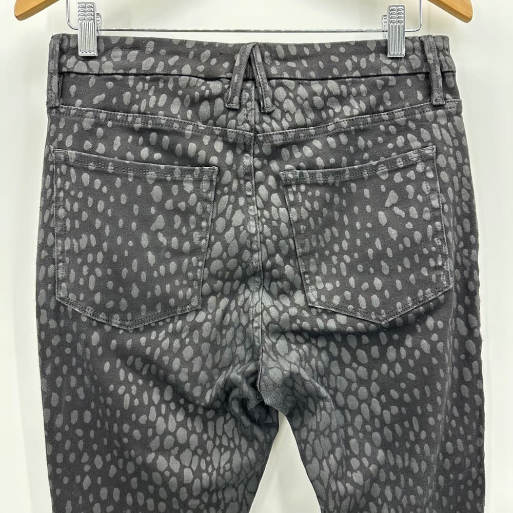 Good American Good Legs Crop Sz 10/30 Pattern Denim‎ - Thumbnail 4