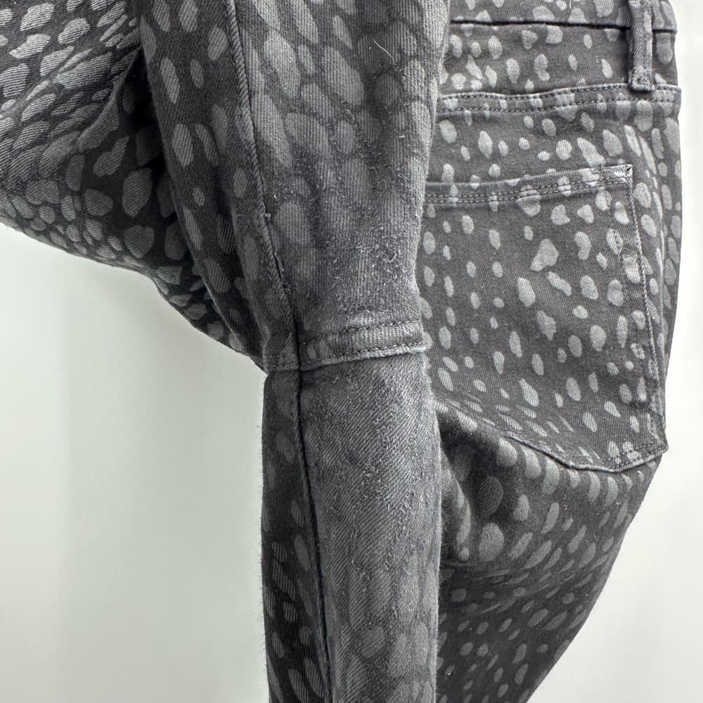 Good American Good Legs Crop Sz 10/30 Pattern Denim‎ - Thumbnail 5