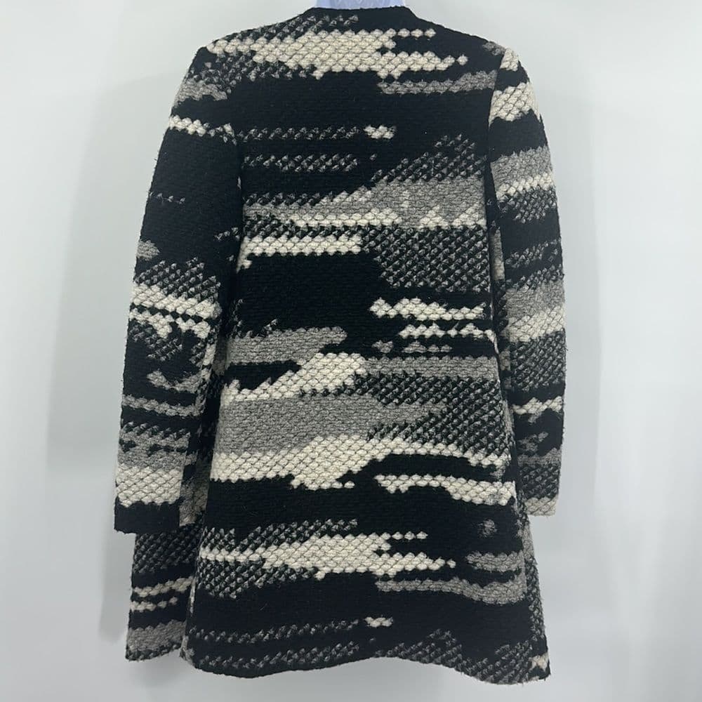 Guest Editor Knitted Wool‎ Blend Cardigan Sweater Jacket Sz XS - Thumbnail 3