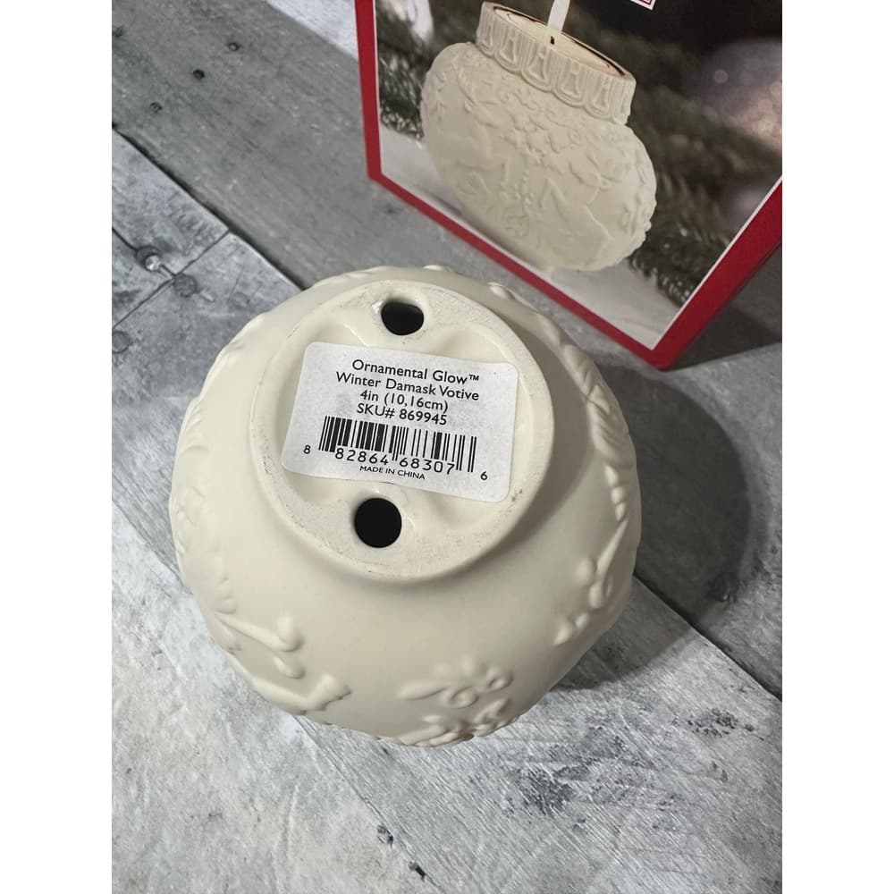 Lenox Ornamental Glow Winter Demask Votive - Thumbnail 6