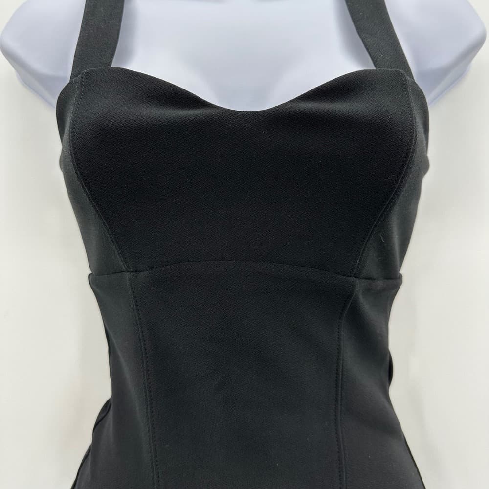 Abercrombie‎ & Fitch Black Bodysuit Sz XS - Thumbnail 2