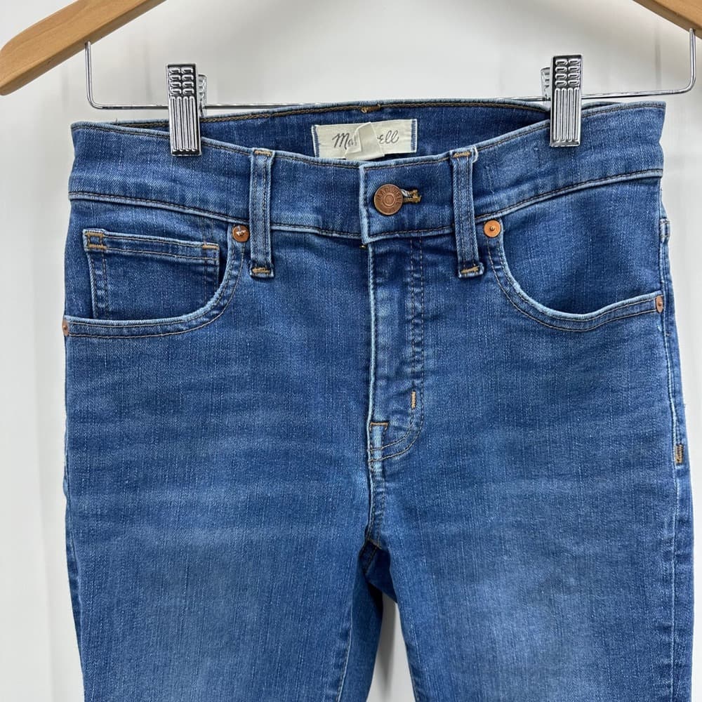 Madewell 9" Mid-Rise Skinny Jeans Sz‎ 25P - Thumbnail 2