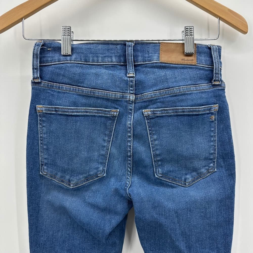 Madewell 9" Mid-Rise Skinny Jeans Sz‎ 25P - Thumbnail 4