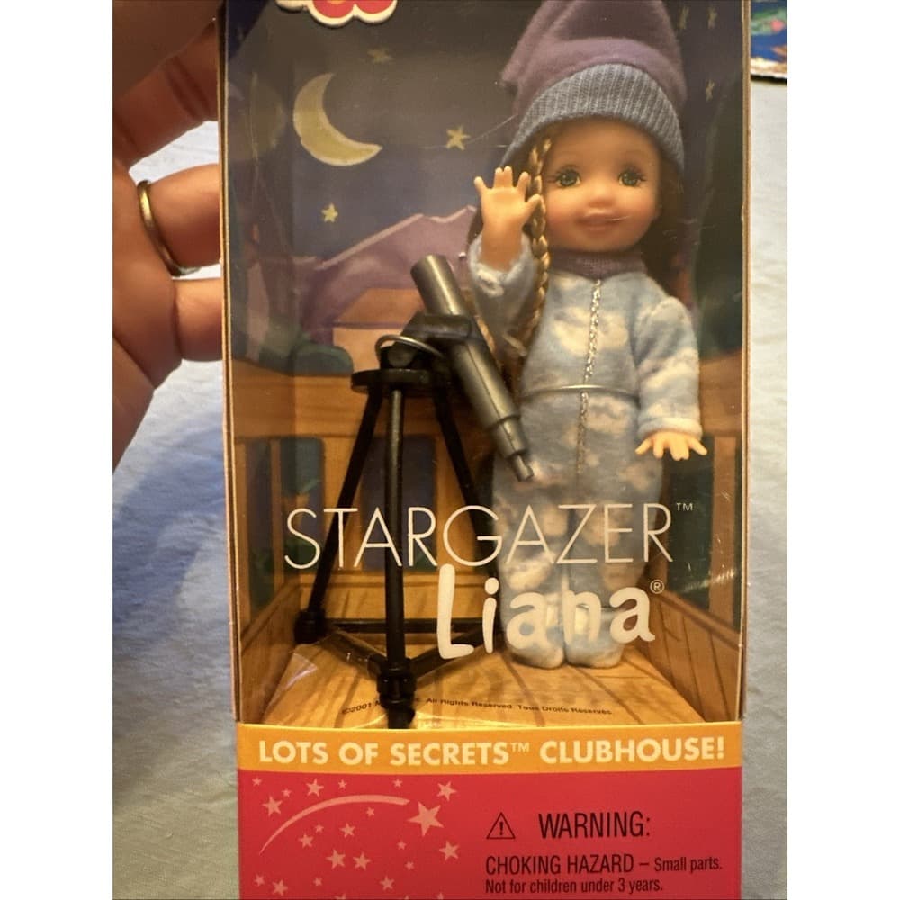 Mattel 2001 Kelly Club Star Gazer Liana Barbie Doll - Thumbnail 9