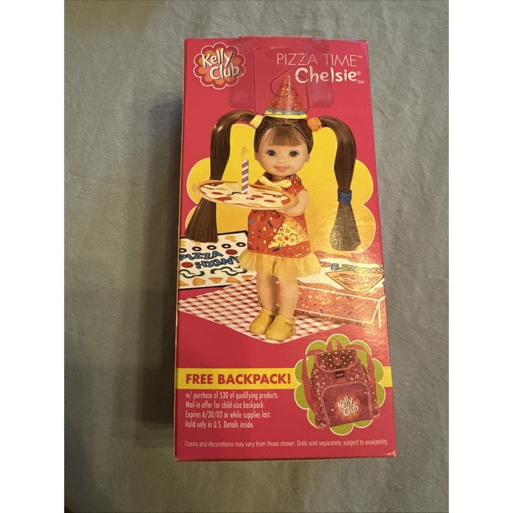 Kelly Club Pizza Time Chelsie Mattel Barbie Doll - Thumbnail 3