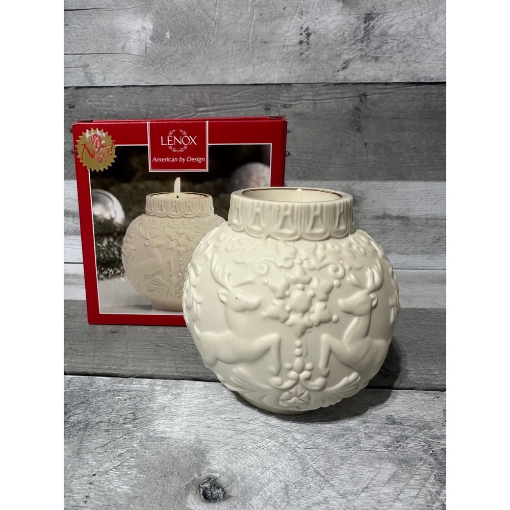 Lenox Ornamental Glow Winter Demask Votive - Thumbnail 3