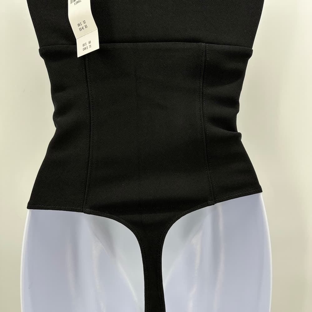 Abercrombie‎ & Fitch Black Bodysuit Sz XS - Thumbnail 4