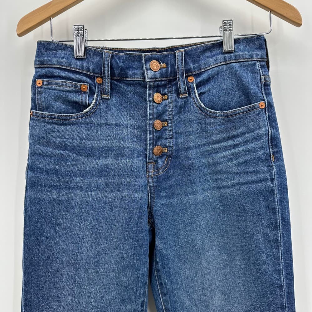 Madewell The Perfect Vintage Crop Jeans‎ Sz 25 - Thumbnail 2