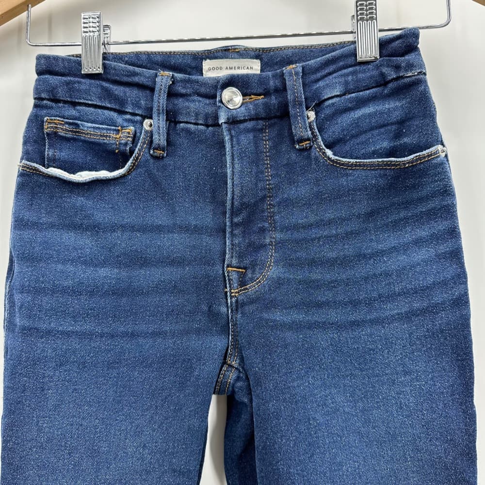 Good American Good Petite Skinny Jeans Sz‎ 00/24 - Thumbnail 2