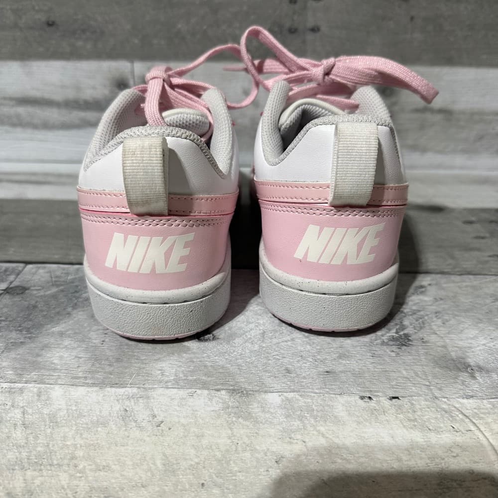 Nike Court Borough Low Recraft‎ GS Pink Foam White DV5456-105 Size 5.5Y - Thumbnail 4