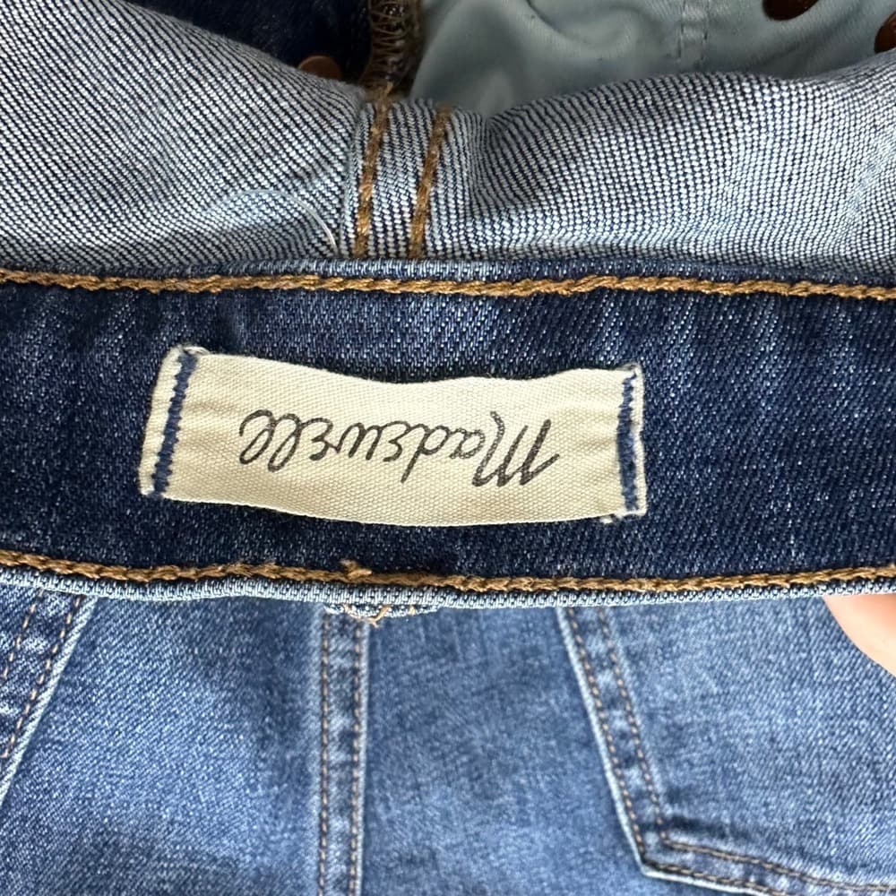 Madewell The Perfect Vintage Crop Jeans‎ Sz 25 - Thumbnail 5