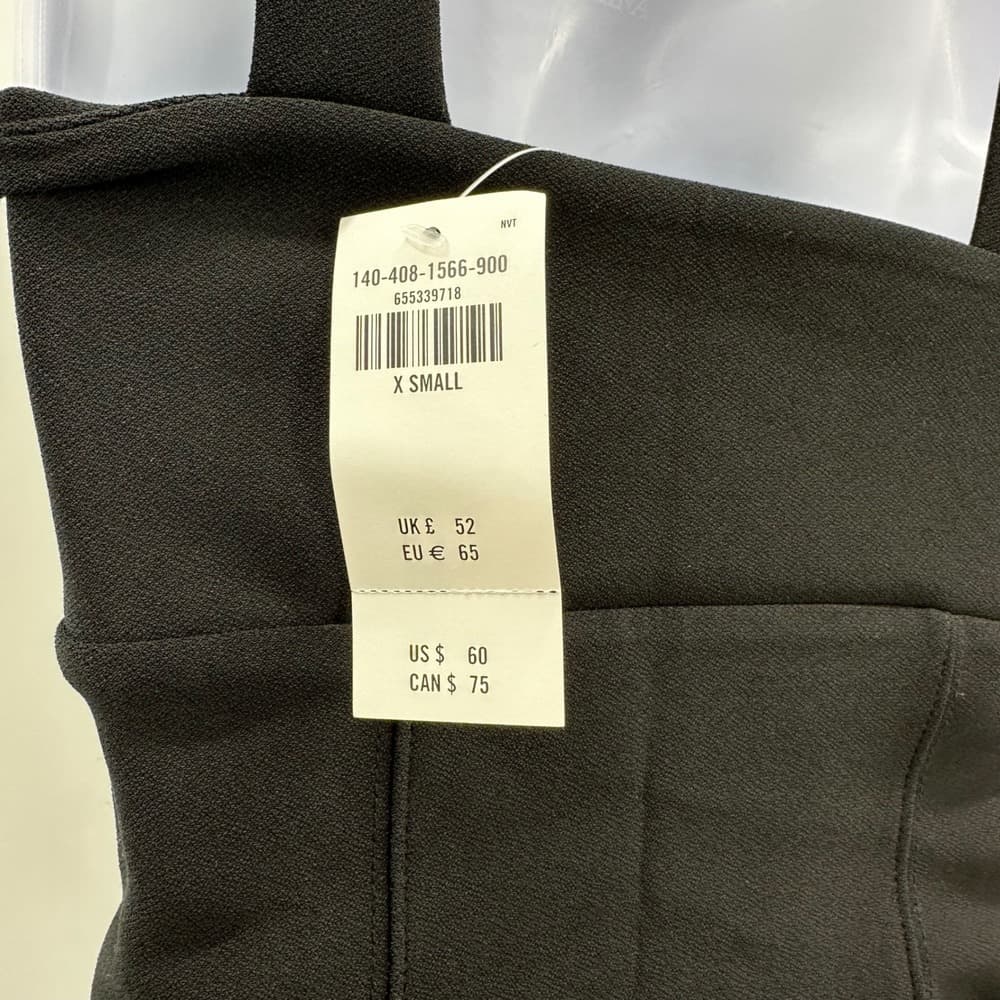 Abercrombie‎ & Fitch Black Bodysuit Sz XS - Thumbnail 5