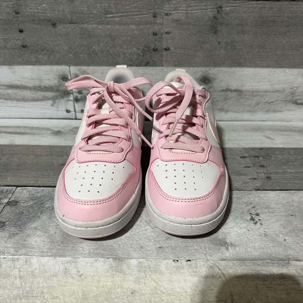 Nike Court Borough Low Recraft‎ GS Pink Foam White DV5456-105 Size 5.5Y - Thumbnail 2