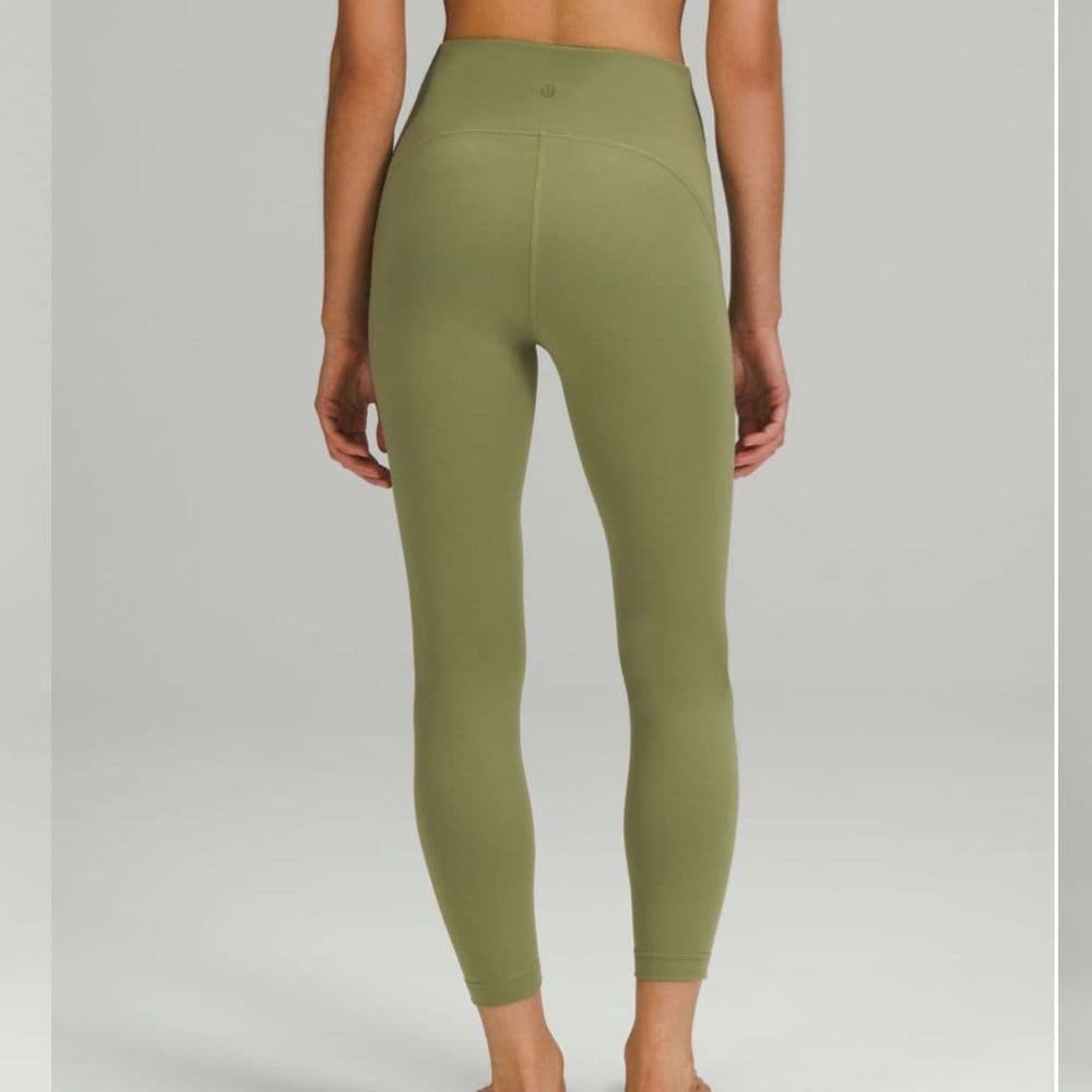 Lululemon Instill High Rise Tight 25” in Bronze Green Sz 8‎ - Thumbnail 2