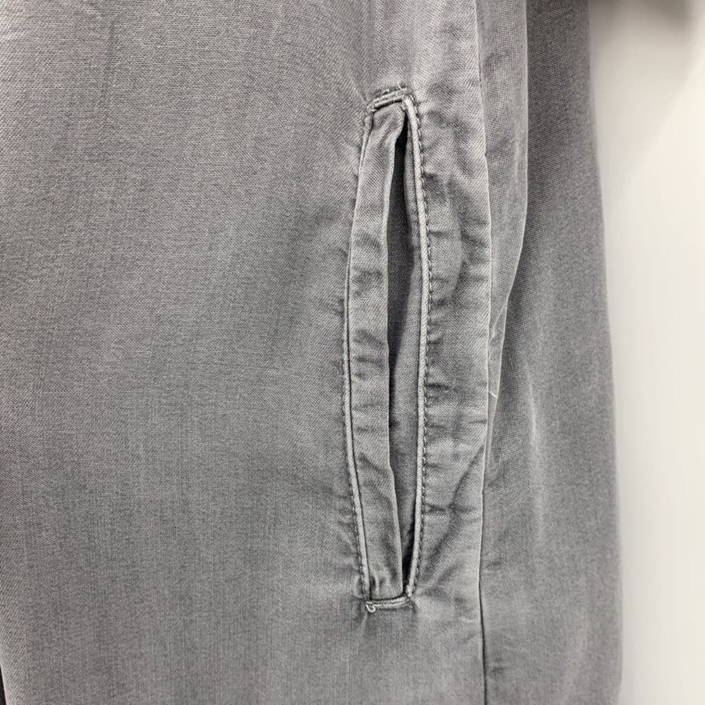 BeachLunchLounge‎ Gray Chambray Shirt Dress NWT Sz S - Thumbnail 5