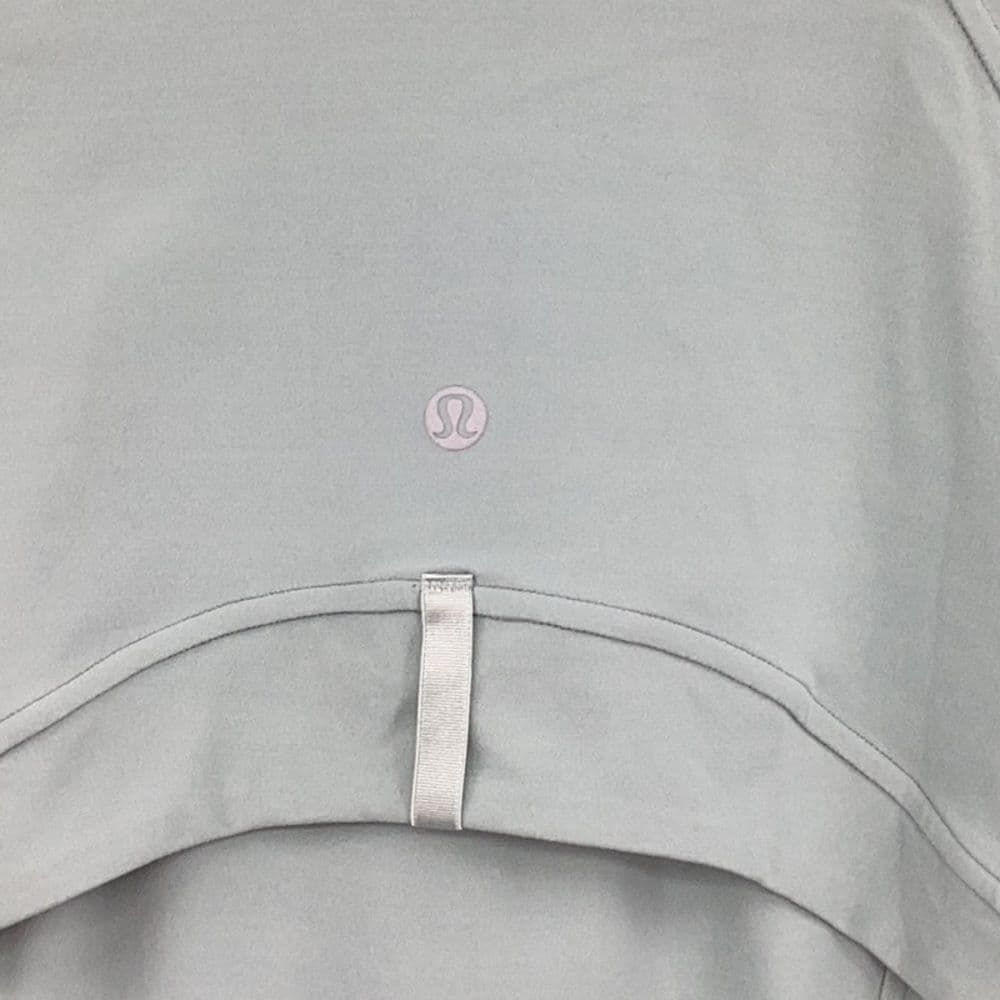 Lululemon Nulu Cropped Define Jacket in Silver Blue Sz 14 NWT‎ - Thumbnail 7