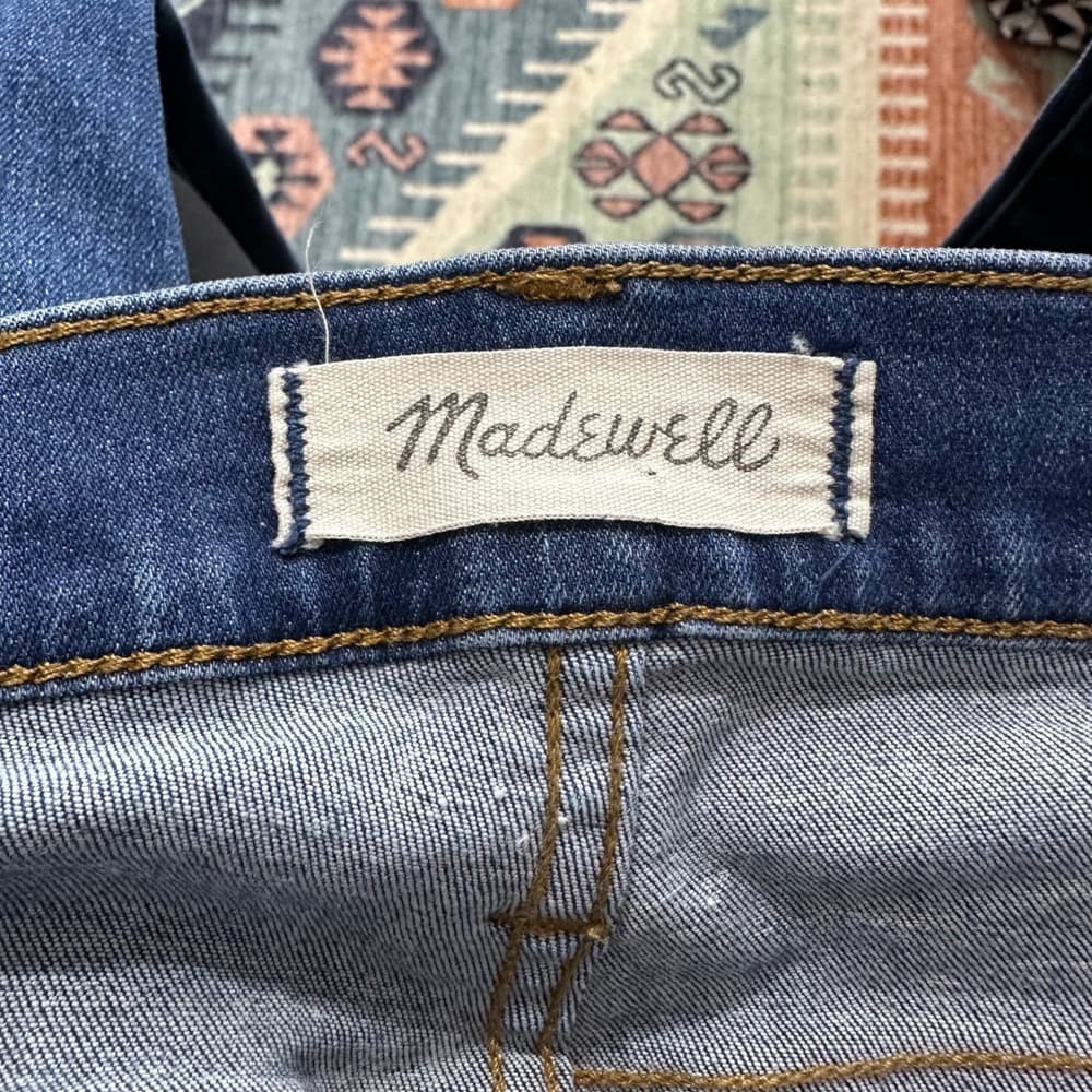 Madewell 9" High Rise Skinny Jeans Sz 26‎ - Thumbnail 6