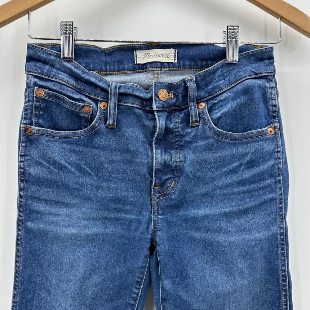 Madewell 9" High Rise Skinny Jeans Sz 26‎ - Thumbnail 2