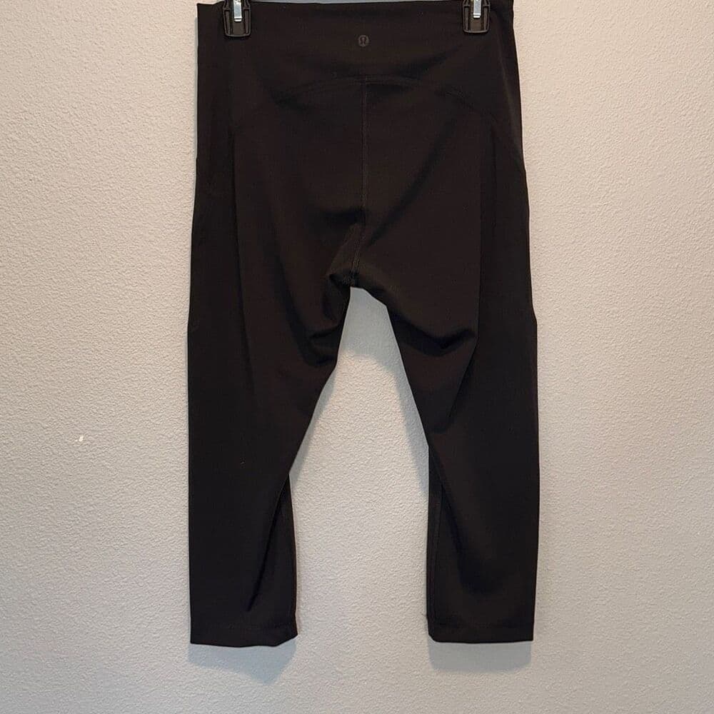 Lululemon Instill High-Rise Tight 25" in‎ Black Sz 10 - Thumbnail 2