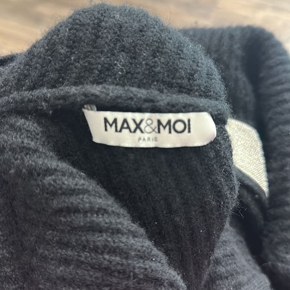 Max & Moi Wool Cashmere‎ Blend Dolman Sleeve Sweater Sz M - Thumbnail 8