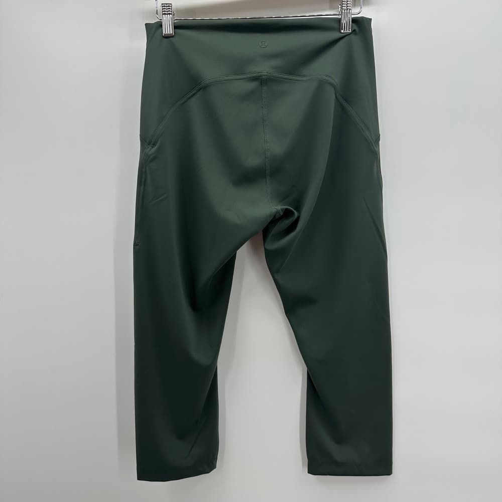 Lululemon Instill High-Rise Crop 23" in Smoked Spruce‎ Sz 10 - Thumbnail 3