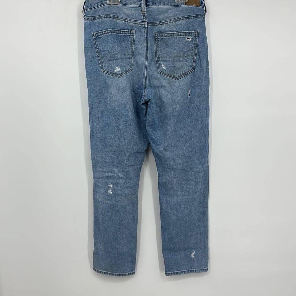 American Eagle Mom Jean Sz 10‎ Reg Distressed - Thumbnail 2