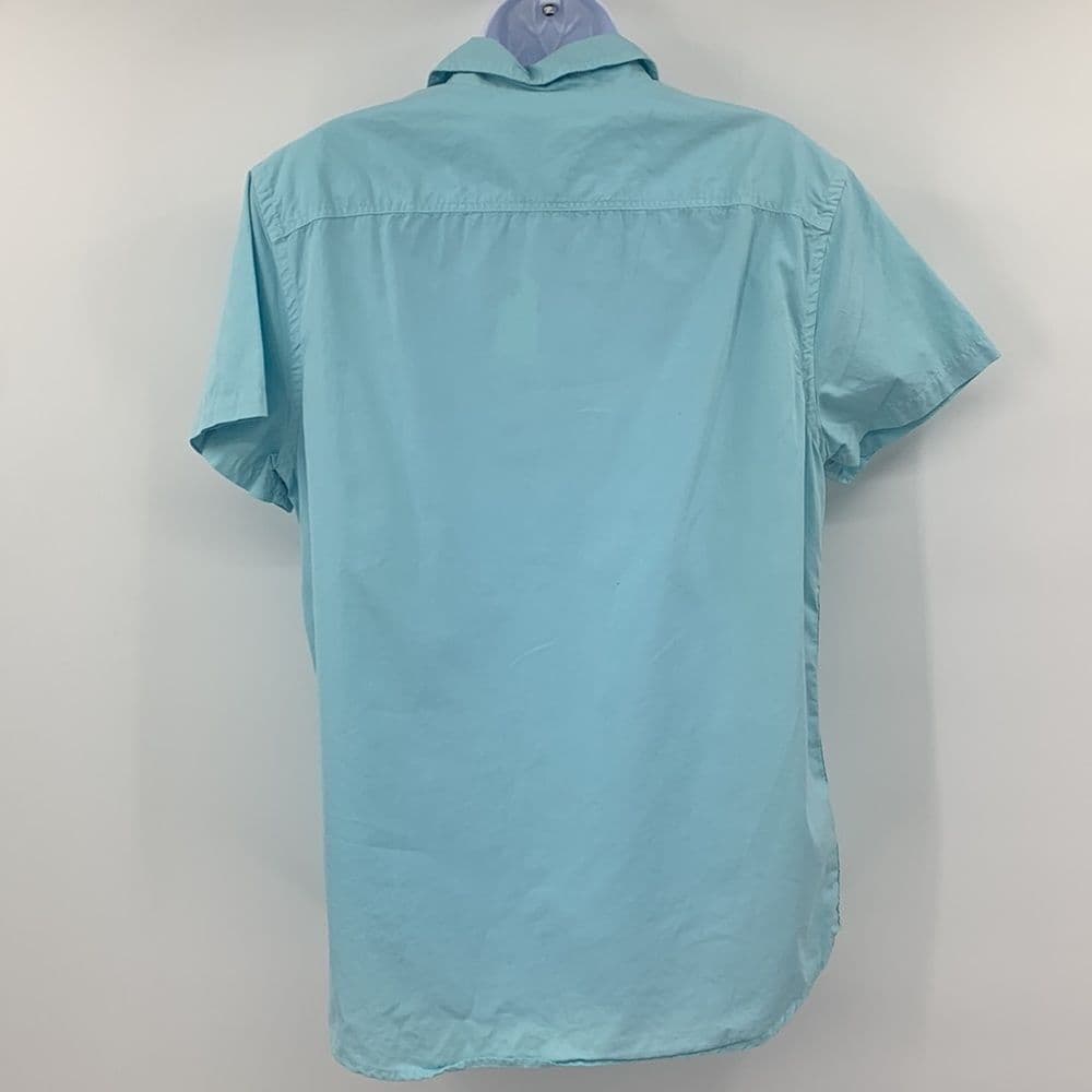 Save‎ Khaki United Poplin Short Sleeve Work Shirt Sz L NWT - Thumbnail 4