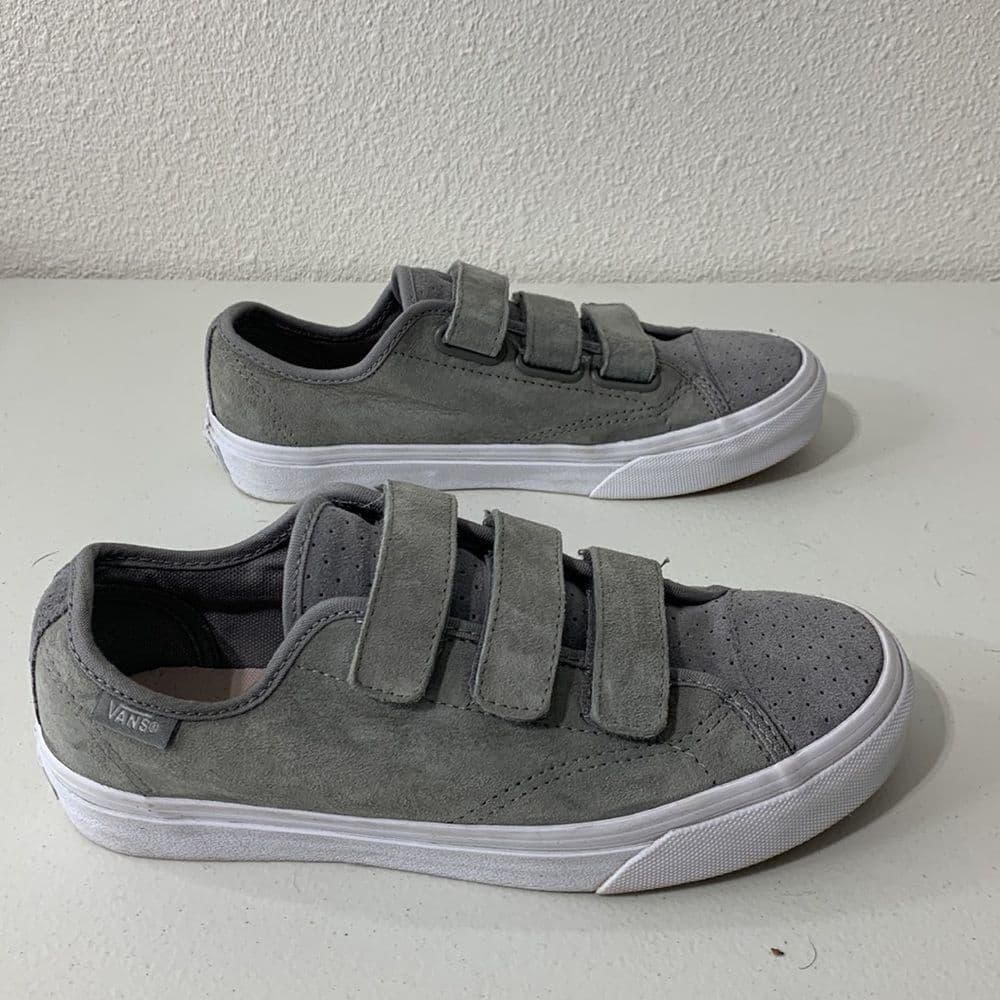 Vans‎ Gray 3 Strap Sneakers Sz 6.5 - Thumbnail 3