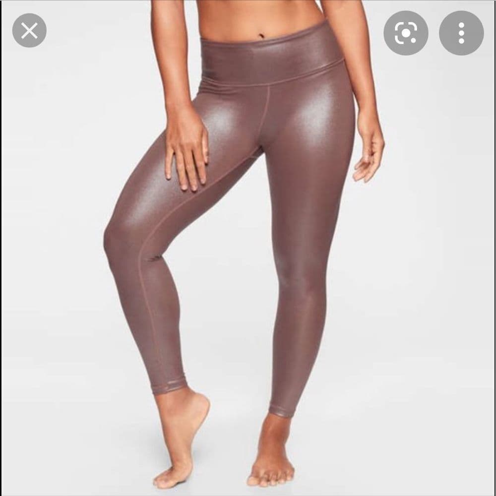 Athleta‎ Elation Shimmer Tights Cinnamon 2X - Thumbnail 8